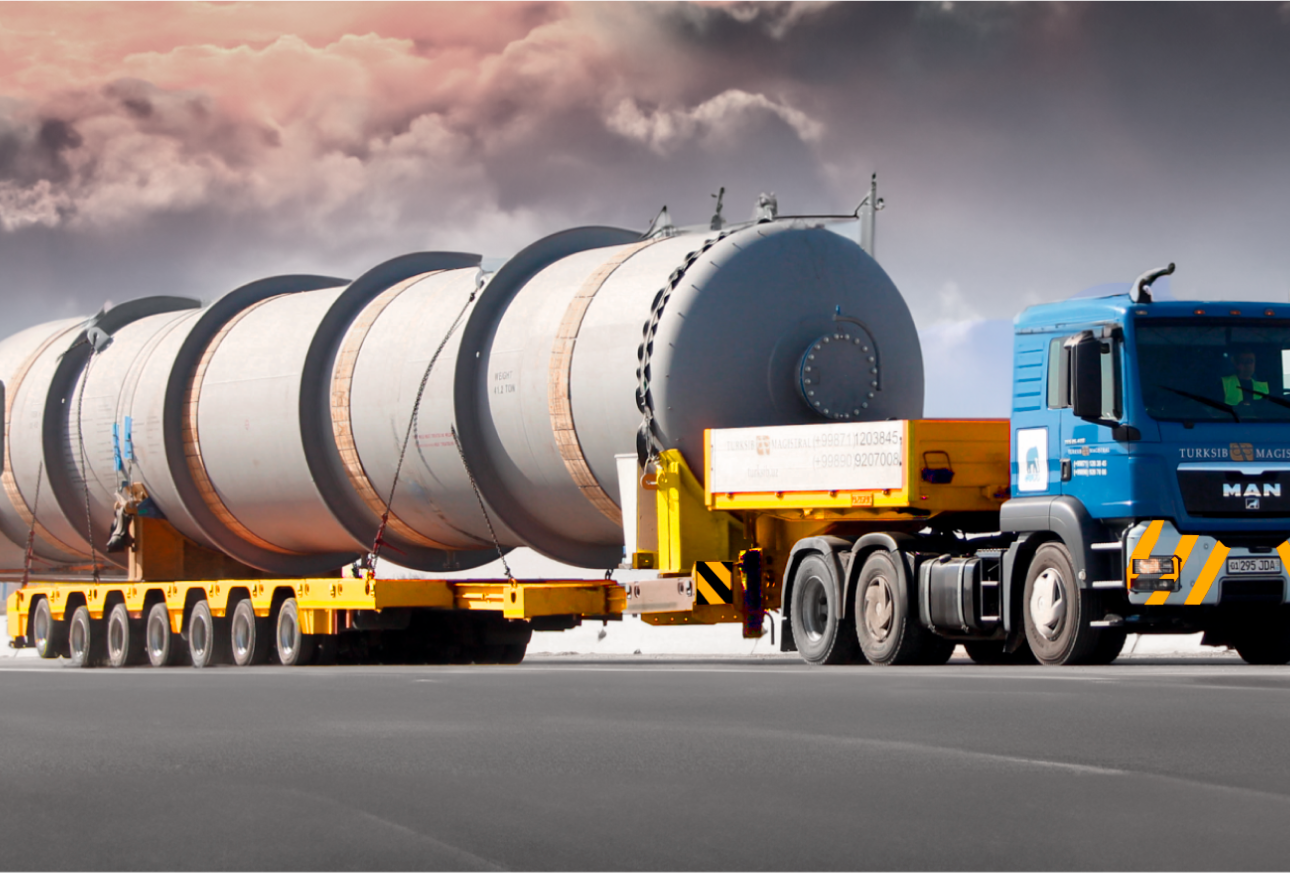 BTS Logistics o'lchamsiz yuk tashish xizmati